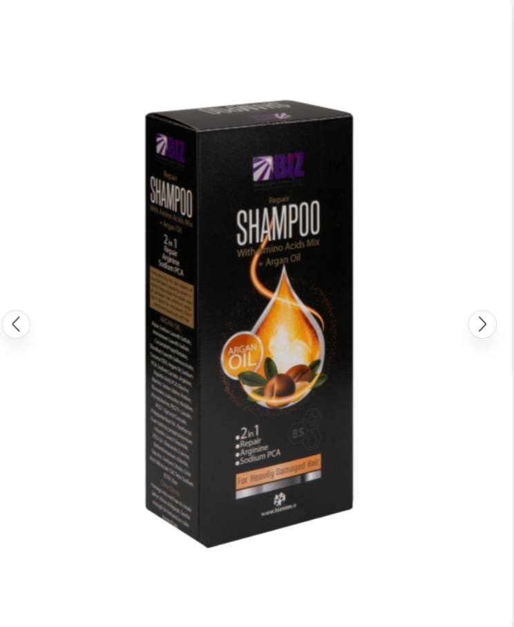 شامپو ترمیم کننده آرگان