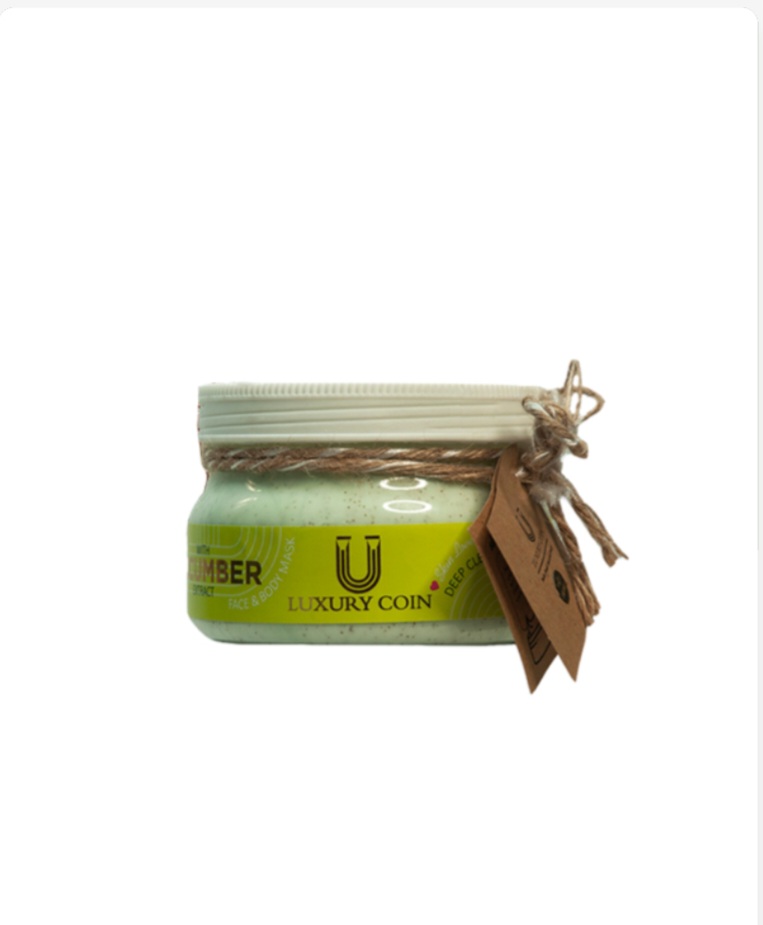 ماسک اسکراب صورت و بدن عصاره خیار ۳۰۰ گرمی