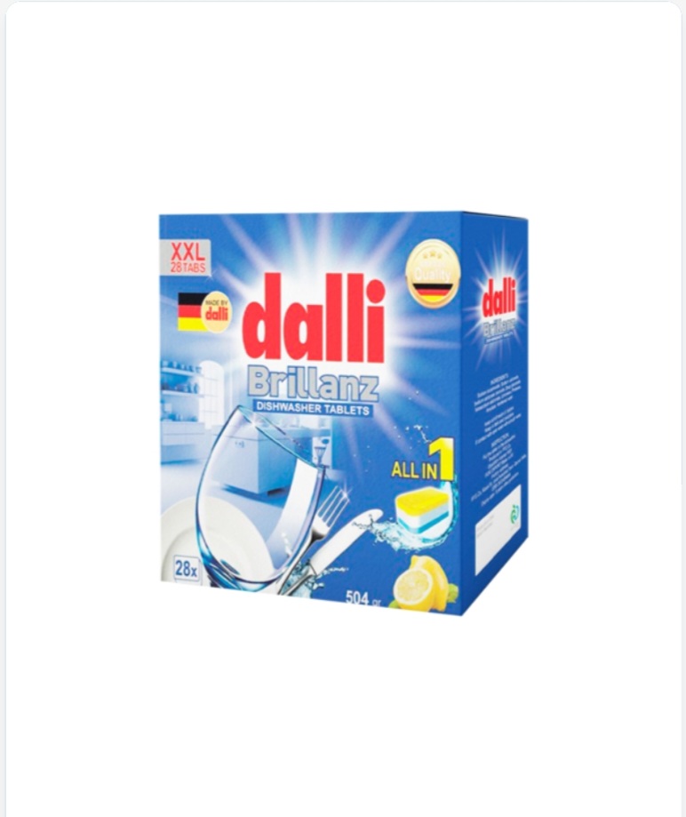 قرص ماشین ظرفشوئی ۲۸ عددی dalli