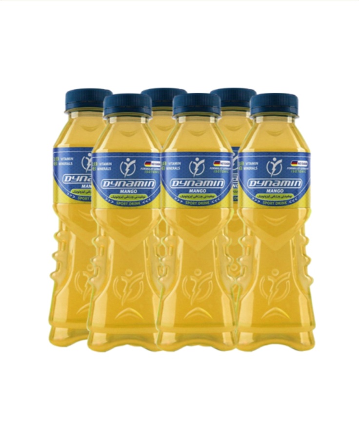 نوشیدنی ورزشی داینامین باکس ۶ عددی ، انبه
