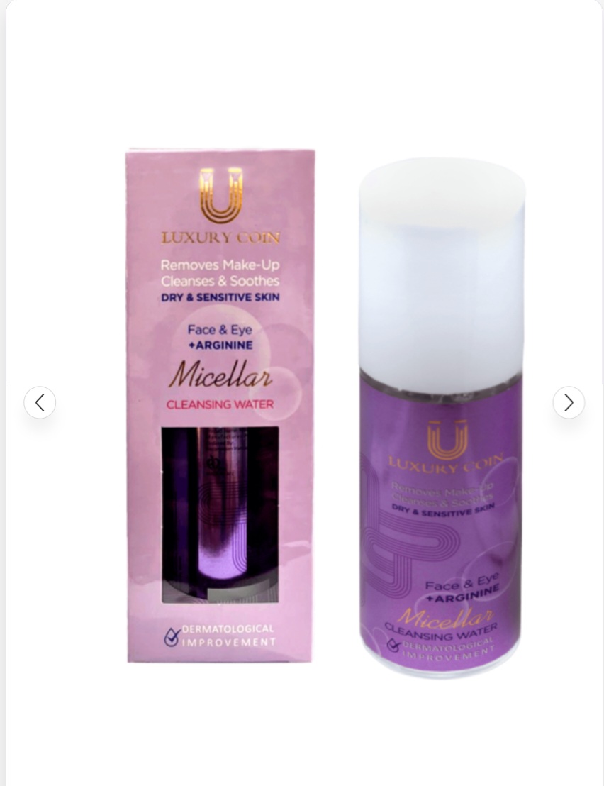 میسلار واتر پوست خشک لاکچری کوین