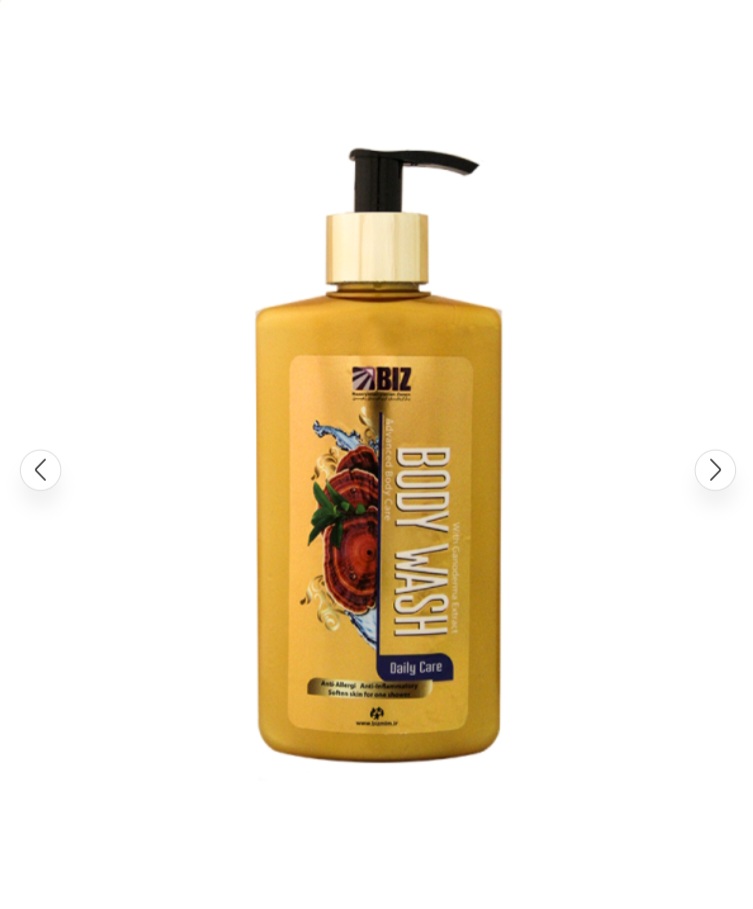 شامپو بدن عصاره قارچ گانودرما