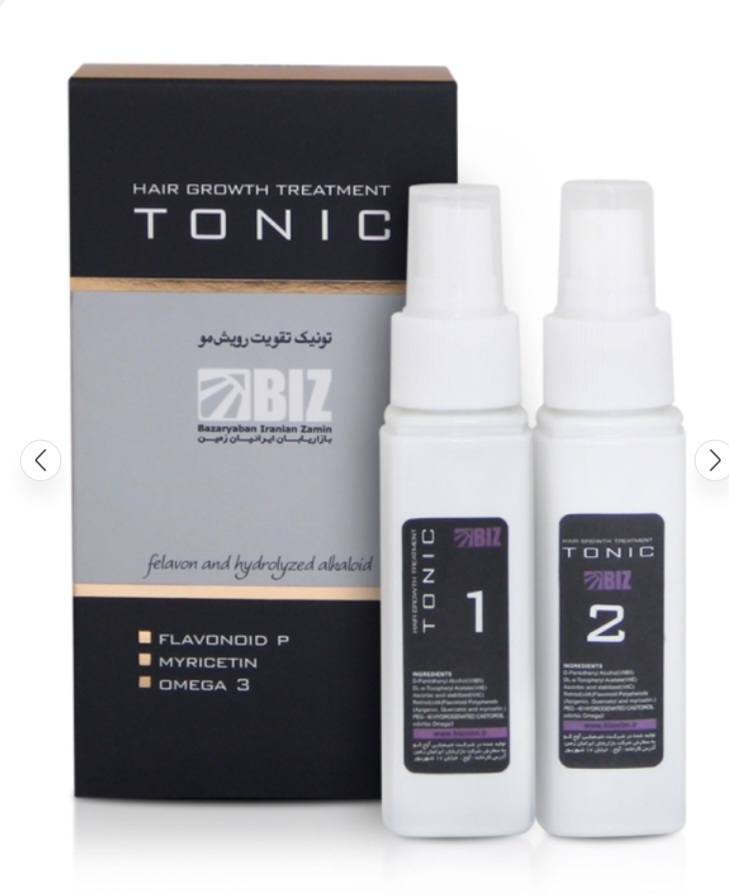 محلول تونیک تقویت و رویش مجدد مو