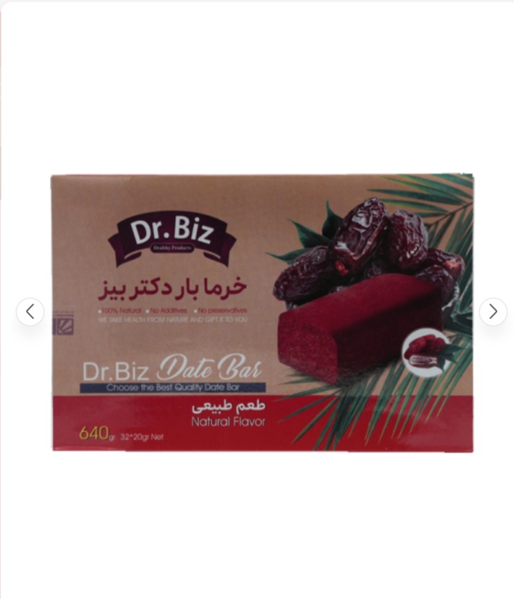 خرما بار طبیعی DrBiz