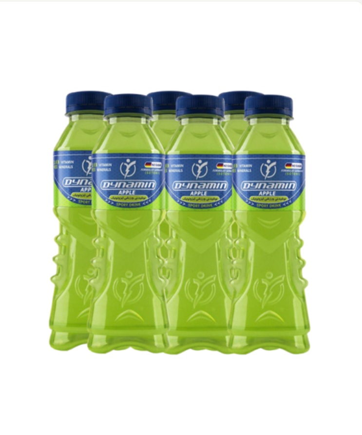 نوشیدنی ورزشی داینامین باکس ۶ عددی ، سیب