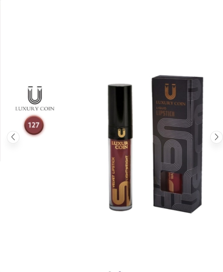 رژ لب مایع لاکچری کوین ۱۲۷