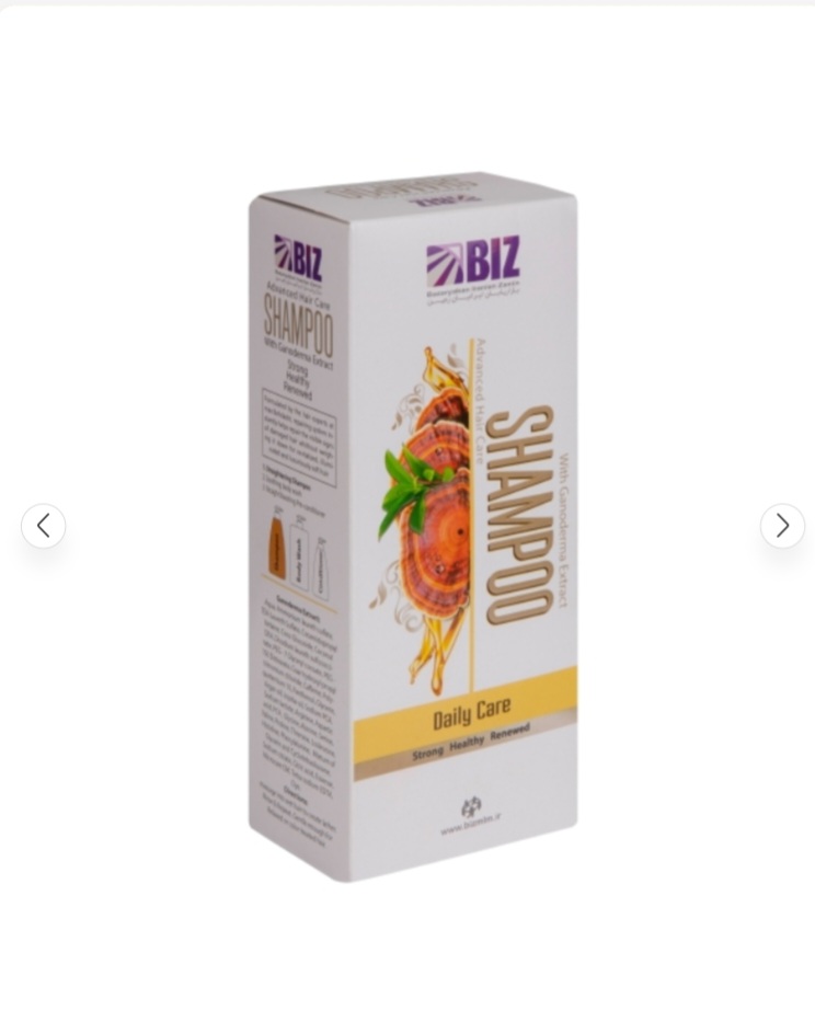 شامپو عصاره قارچ گانودرما روزانه